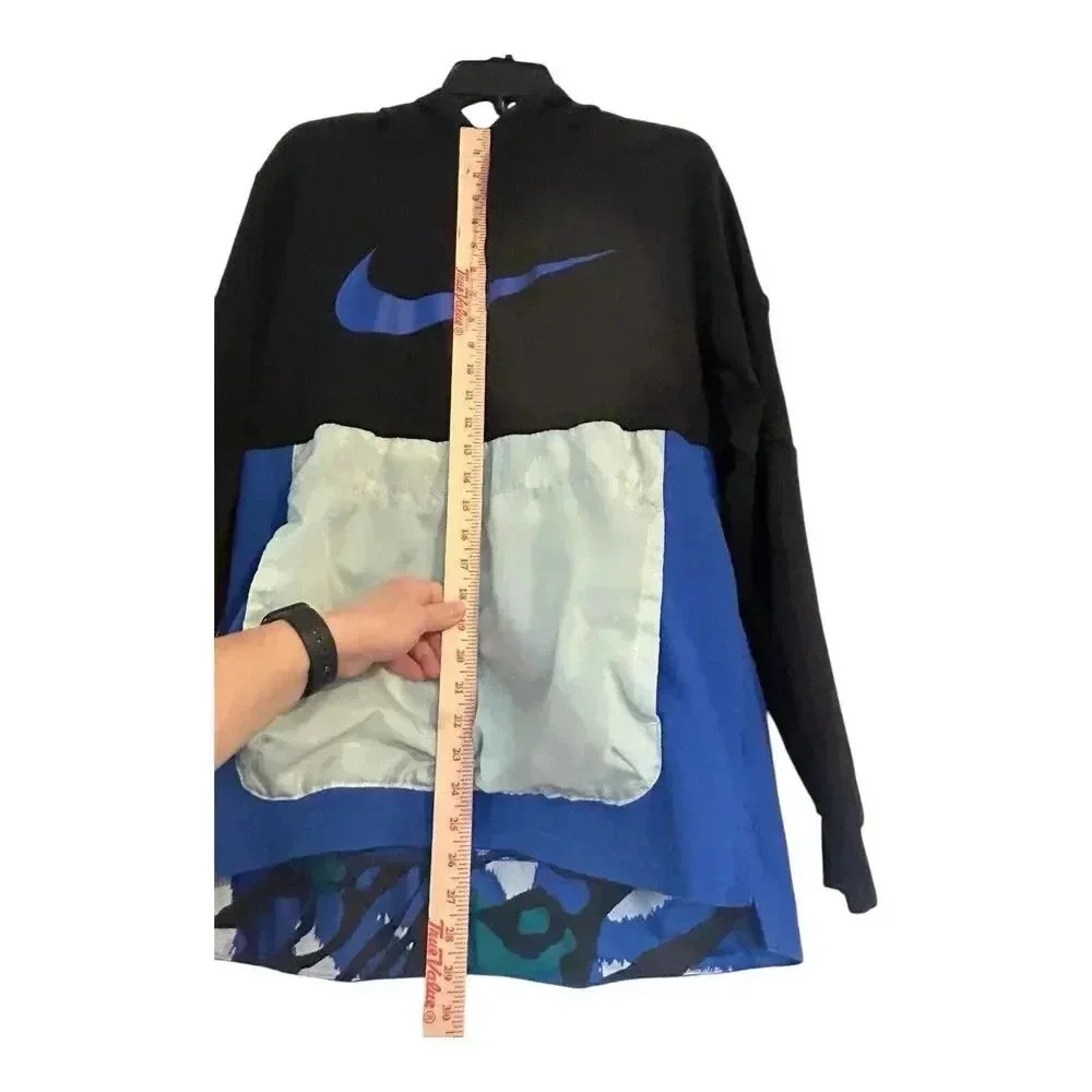 Nike Men's Sport Clash 1 Training Hoodie Size L Athletic Sporty Swoosh - Picture 2 of 12